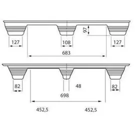 TransPak Inka-Palette, VE5 1140x1140 mm,
