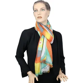 COLLEZIONE ALESSANDRO Bunter Schal Enjoy in kräftigen Farben, bunt | Gr.: onesize