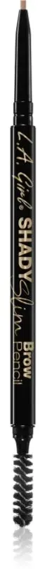 L.A. Girl Cosmetics Shady Slim automatischer Augenbrauenstift mit Bürste Farbton Blonde 0.08 g