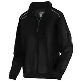 Terrax Workwear Troyer mit kontrastfarbenen Details Schwarz XL