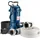XPOtool Schmutzwasserpumpe 1100 W 15.000 l/h inkl. 20 m Schlauch