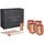 Specter Kupferbecher Layla 4er Set 500ml mit Zubehör, 100% reines Kupfer, Cocktailbecher, Barset