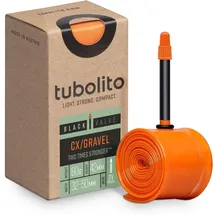 Tubolito Cx/gravel All Presta 42 mm Orange - 700/650