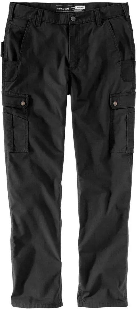 Relaxed Ripstop Cargo Work Broek, zwart, 40 Voorman