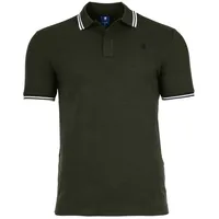 G-Star Herren. D17127-5864-995 Polo Dunda Slim Stripe dunkelgrau M