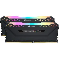 Corsair Vengeance RGB PRO schwarz DIMM Kit 32GB, DDR4-3600, CL18-22-22-42 (CMW32GX4M2Z3600C18)