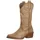 Elara Damen Cowboy Stiefel Biker Boots Chunkyrayan 301-A32P Khaki PU-38 - 38 EU