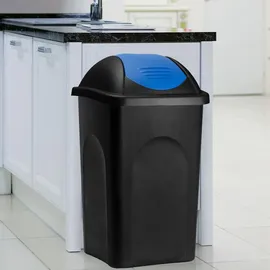 DEUBA Mülleimer 60 l Blau