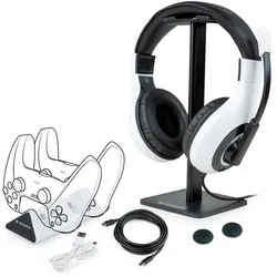 Over Ear Kopfhörer Kabelgebunden  PS5PACK1 Gaming (Weiß) 