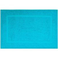 DYCKHOFF Badematte »Kristall«, Höhe 2 mm, 2er Set Hotelmatte, blau