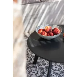 Dehner Kaffeetisch Lian Ø 70 x 40 cm Dunkelgrau