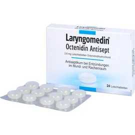 Laryngomedin Octenidin Antisept 2,6 mg Lutschtabl. 24 St