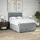 vidaXL Boxspringbett 140 x 200 cm Hellgrau