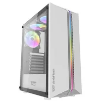DarkFlash DK151 Led Pc-tower-gehäuse - White