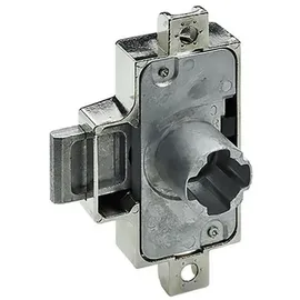 Hettich Drehstangenschloss Set vernickelt 25 mm