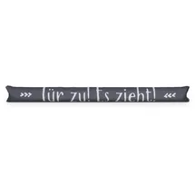 BestLivings Zugluftstopper Ø12 x 95 cm Anthrazit
