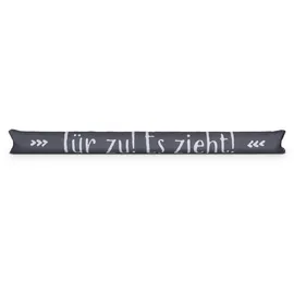 BestLivings Zugluftstopper Ø12 x 95 cm Anthrazit