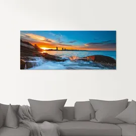 ARTland "Sonnenuntergangszeit am Hua-Hin Strand", 125x50cm (35079165-0)