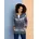 Classic Basics CLASSIC BASICS Damen 54 bunt marine bleu gemustert 100 Polyacryl gemustert Strickjacken