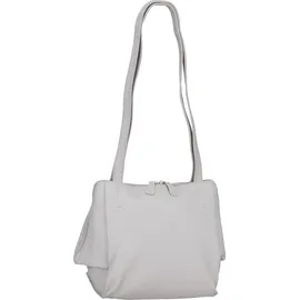 Voi Jeans Frederike Schultertasche Leder Grau/Silver