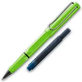 Lamy Tintenroller safari roll-ink mit T10 Tintenpatrone, green/grün