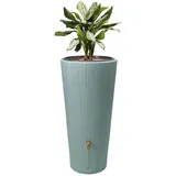 4rain Regenspeicher Vaso 2 in 1 Decor 220 l agave