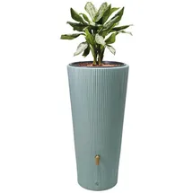 4rain Regenspeicher Vaso 2 in 1 Decor 220 l agave