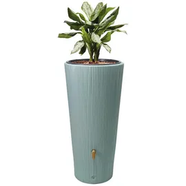 4rain Regenspeicher Vaso 2 in 1 Decor 220 l agave