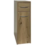 Hti-Living Mehrzweckschrank schmal Thekla Artisaneiche