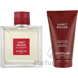 Guerlain Habit Rouge Eau de Toilette 100 ml + Shower Gel 75 ml Geschenkset