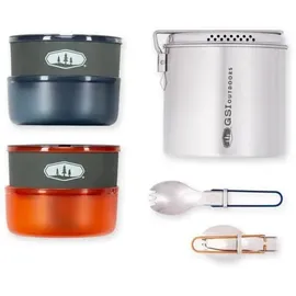GSI Glacier Stainless Dualist Kochgeschirr (Größe ONE SIZE, mehrfarbig)