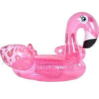 Swim Essentials Schwimmtiere 150cm Leopard Flamingo