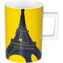 Könitz Porzellan Becher, City Mugs Paris