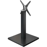 GGM Möbel Bistro Tischgestell 50 x 50 x 72 cm Schwarz