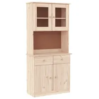 VidaXL Highboard ALTA 77x35x165 cm Massivholz Kiefer