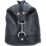The Skandinavian Brand Mini Leder Rucksack schwarz
