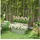 Outsunny Hochbeet Metall 118 x 45 x 30 cm Silber