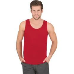 Unterhemd » Trägershirt aus 100% Baumwolle«, (1 St.), Gr. L, kirsch, , 32942730-L