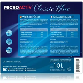 microactiv® Weichspüler Classic Blue Kanister 40 WL