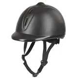 Covalliero Kinder Helm Reithelm Econimo VG1 Schwarz, 52-55 cm