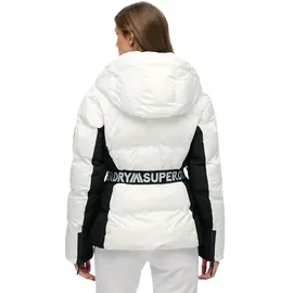 Superdry Luxe Belted Jacke Damen Weiß L