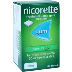 Nicorette Kaugummi 2 mg freshmint 105 St