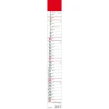 Korsch Verlag Streifenplaner Rot 2027