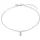 XENOX Fußkette XENOX Fusskettchen Damen "Silver Basic" Unendlichkeit Silber