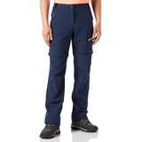 CMP Stretch Nylon Zip Off Pant Blue,