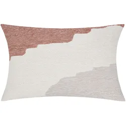 como Kissen  abstrakte Struktur , beige , Maße (cm): B: 35