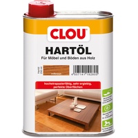 Clou Hartöl Arbeitsplatten-Öl Möbel-Öl Treppenöl Rotbraun 250 ml