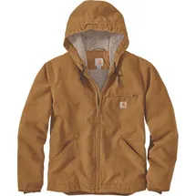 CARHARTT Sherpa Lined Jacke Brown XL