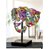 Casablanca by Gilde Tierfigur »Elefant Street Art stehend«, 57026812-0 bunt B/H/T: 52 cm x 62 cm x 38 cm,