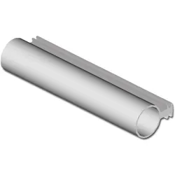 COVISON Rundprofil Silikon Isostar Durchmesser 8 mm, Kunststoff - Kunststoff weiß